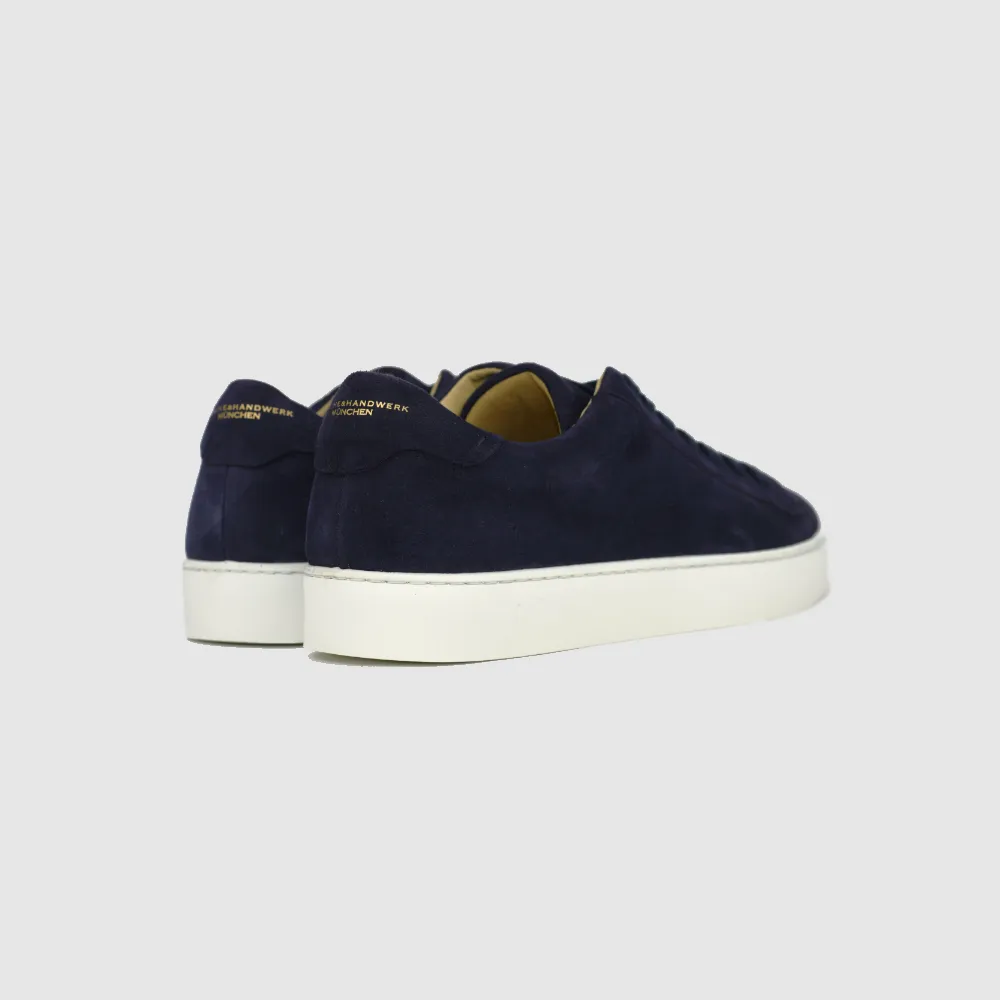 LUI Sneakerloafer - feines Veloursleder blue