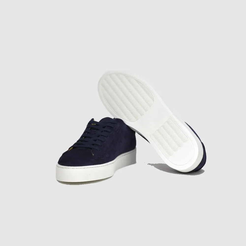LUI Sneakerloafer - feines Veloursleder blue