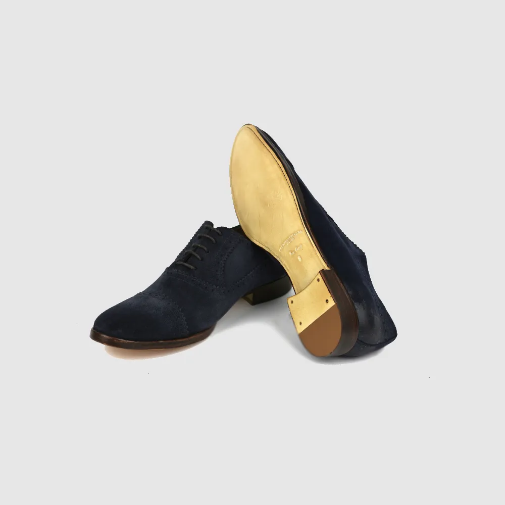GIUSEPPE oxford half brogue - marine bleu