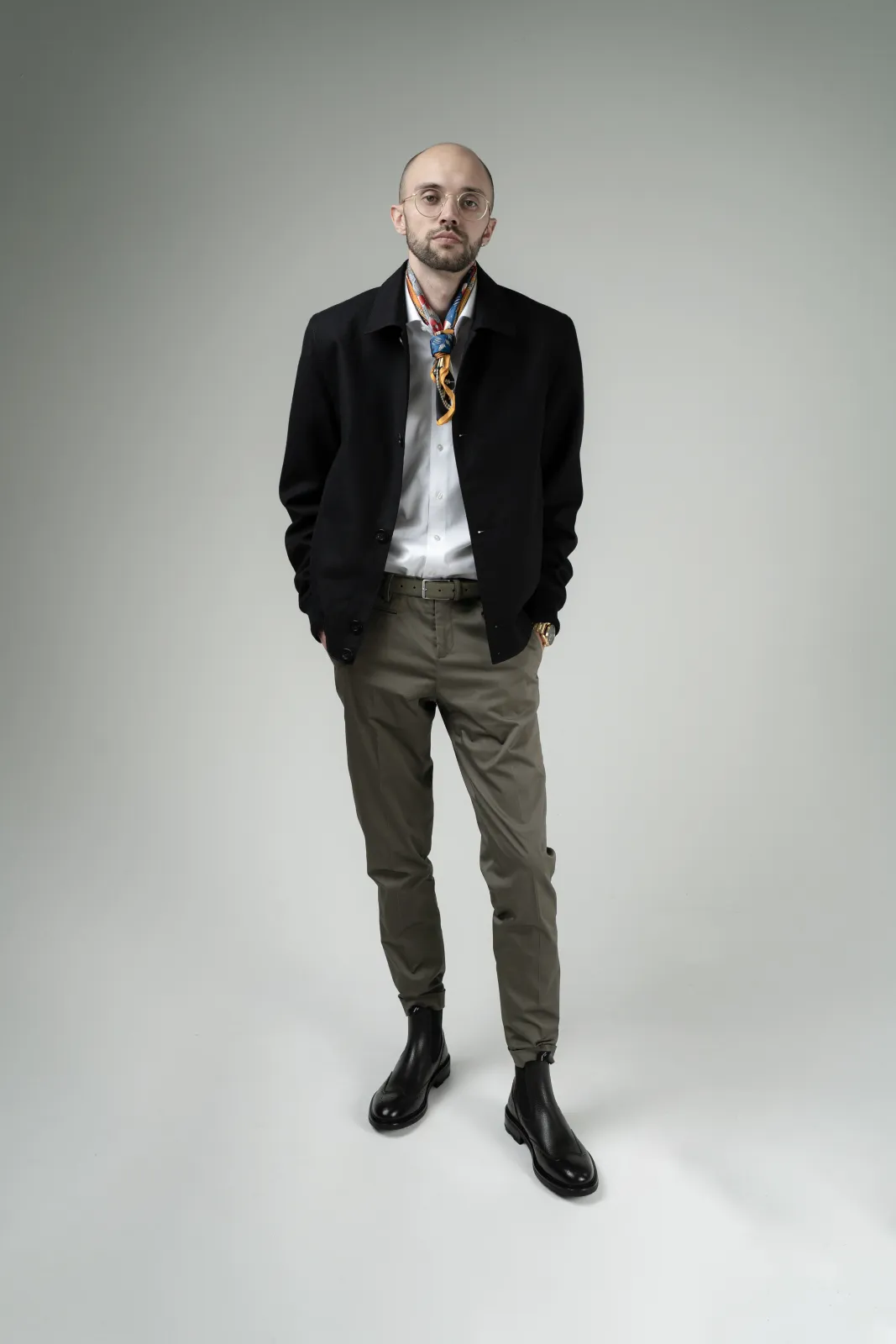 Chelseaboot CHARLES grain brown