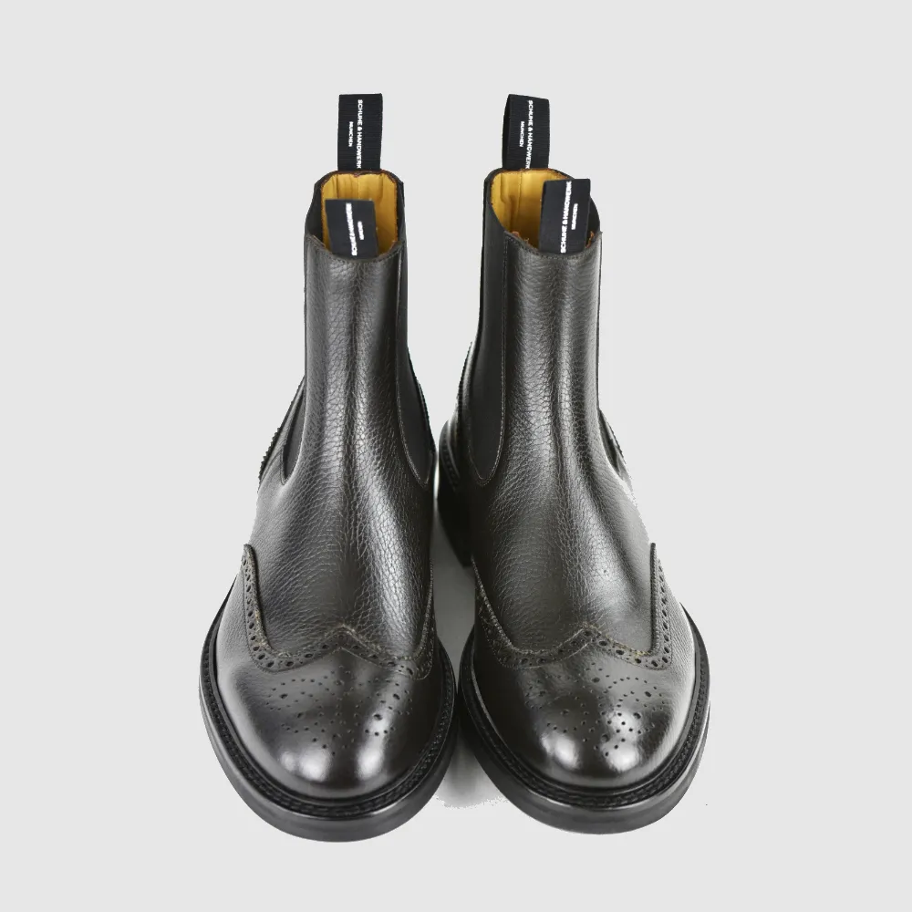 Chelseaboot CHARLES grain brown