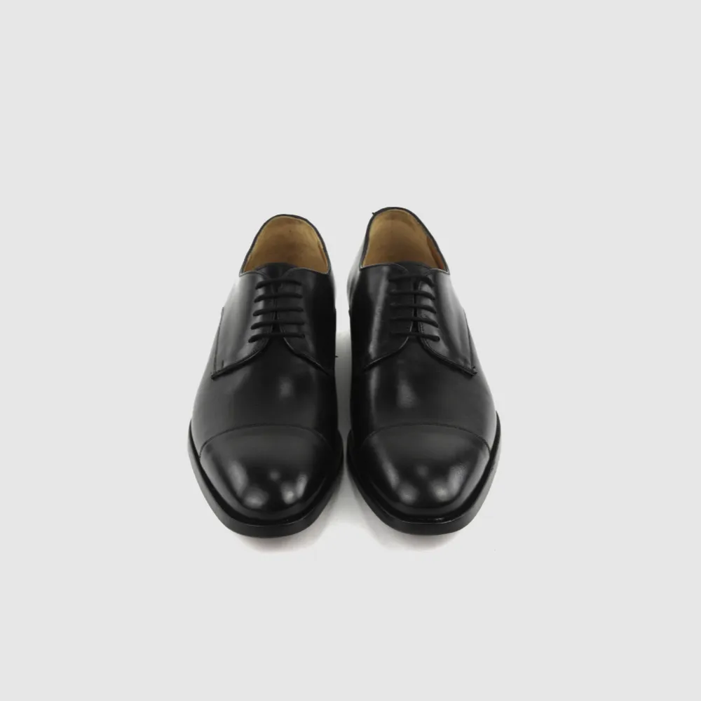 Derby Cap Toe HERMANN black