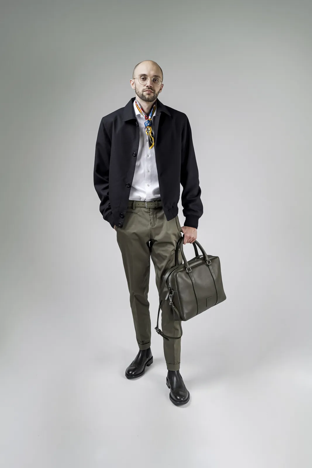 Singlezipp Bag MIKA oliva