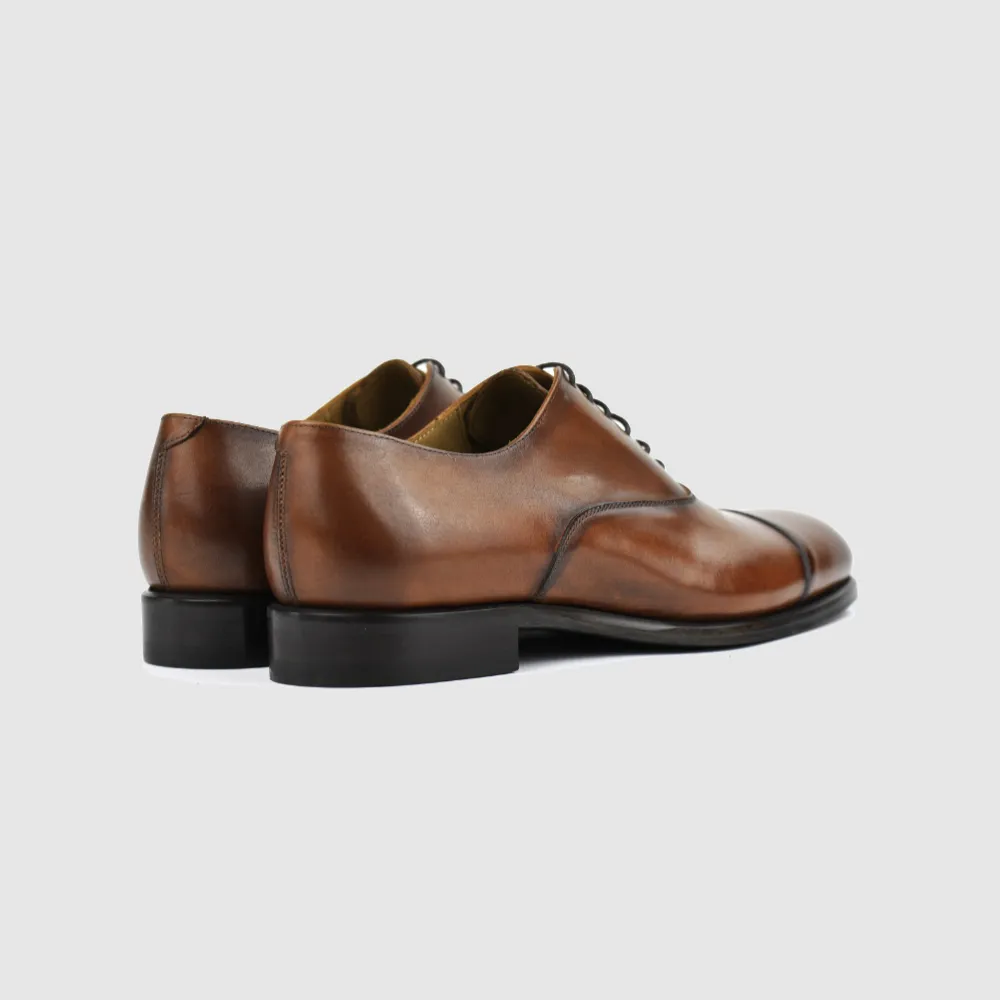 Oxford Cap Toe SÖREN cognac