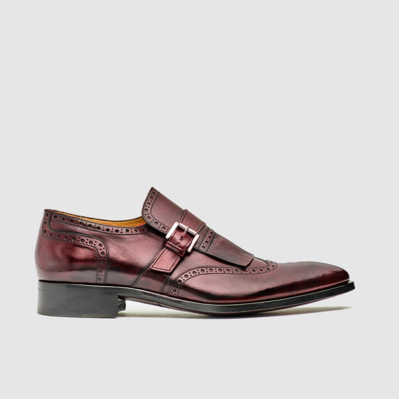 FLY MONK SINGLE BROGUE - PARMABORDEAUX GR.41