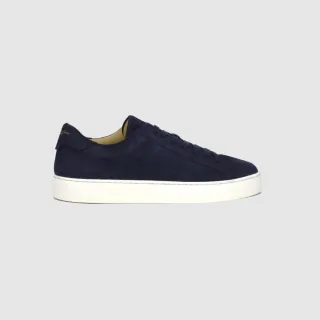 LUI Sneakerloafer - feines Veloursleder blue