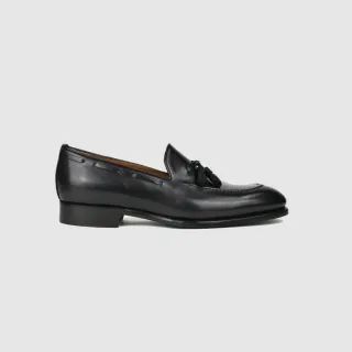 RICHARD Tassel Loafer - Vitello Black