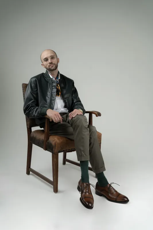 Oxford Cap Toe SÖREN cognac