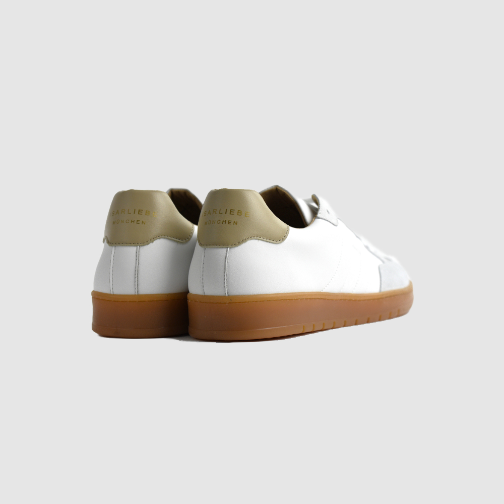 Sneaker BONNIE – Weiß/Beige – Afbeelding 4 van 6