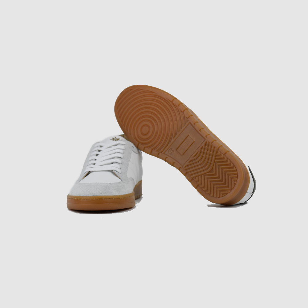 Sneaker BONNIE – Weiß/Grün – Image 6 sur 6