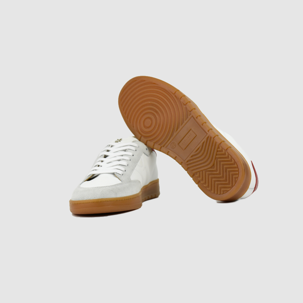 Sneaker BONNIE – Weiß/Rot – Image 5 sur 5