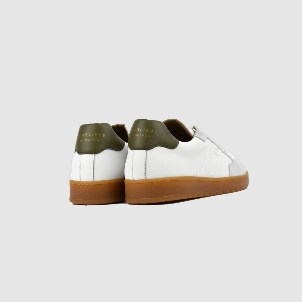 Sneaker CLYDE – Weiß/Grün – Immagine 4 di 5