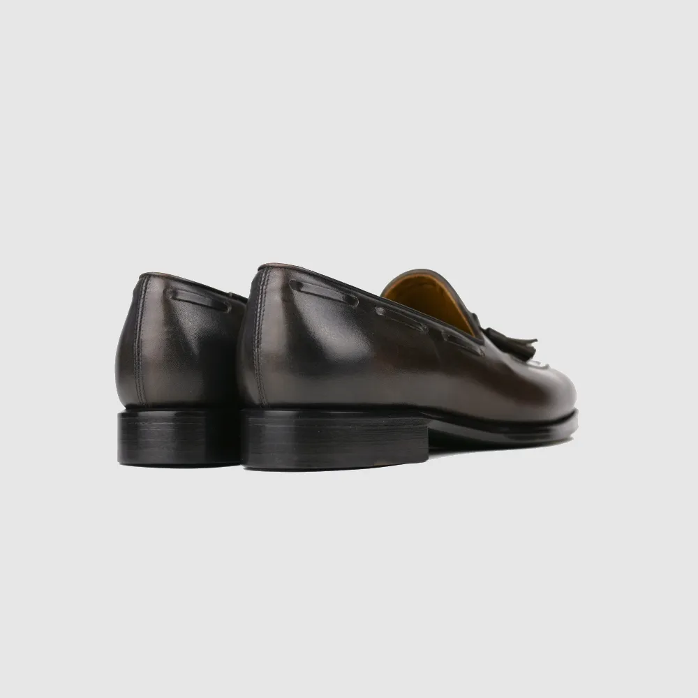 RICHARD Tassel Loafer - Vitello Brown – Testa di Moro – Image 4 of 4