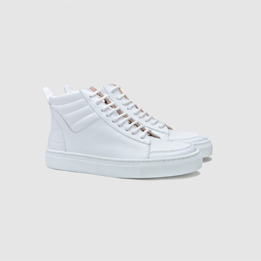 Hightop Sneaker ALEX – Weiß – Bild 3 von 4