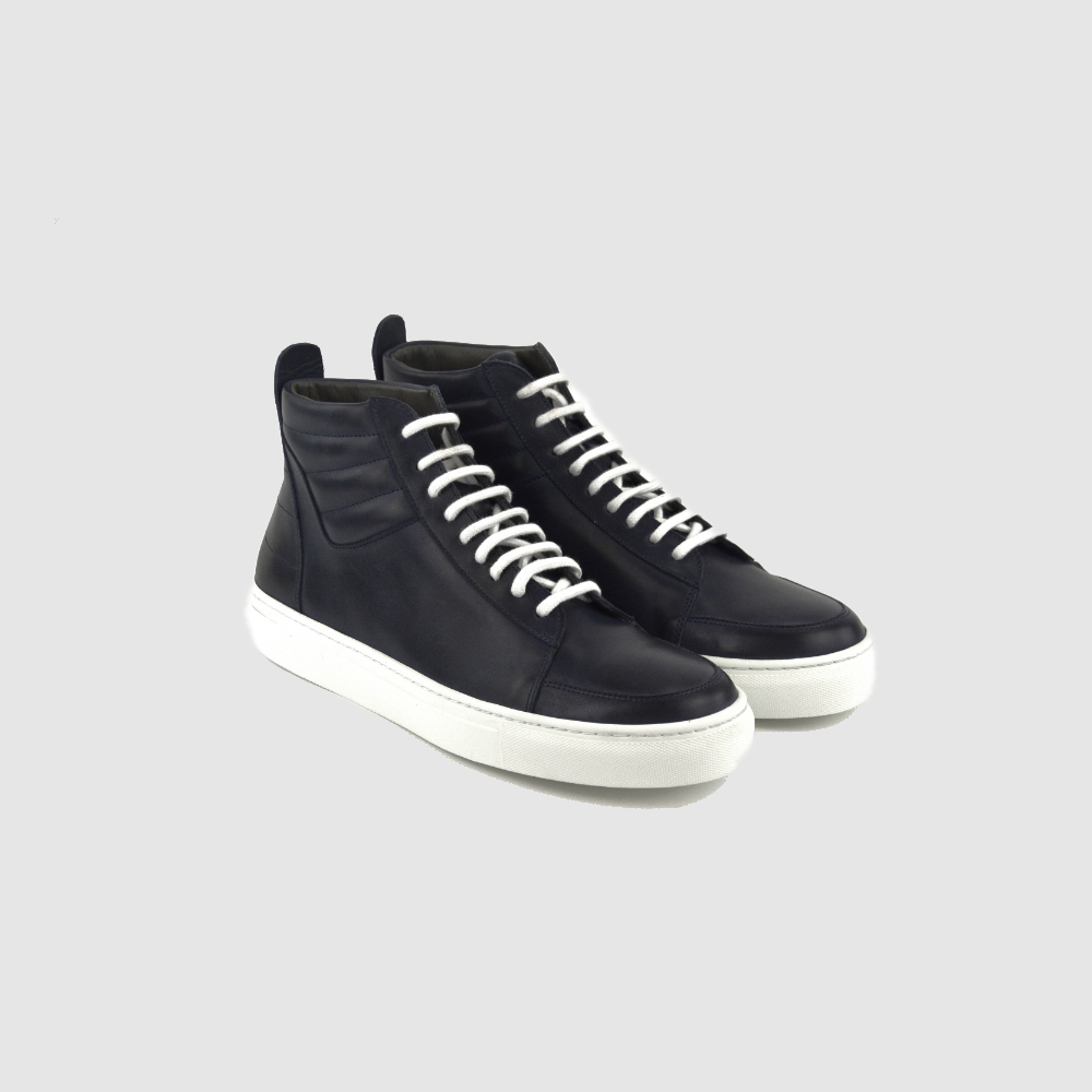 Hightop Sneaker ALEX – Blau – Bild 3 von 5