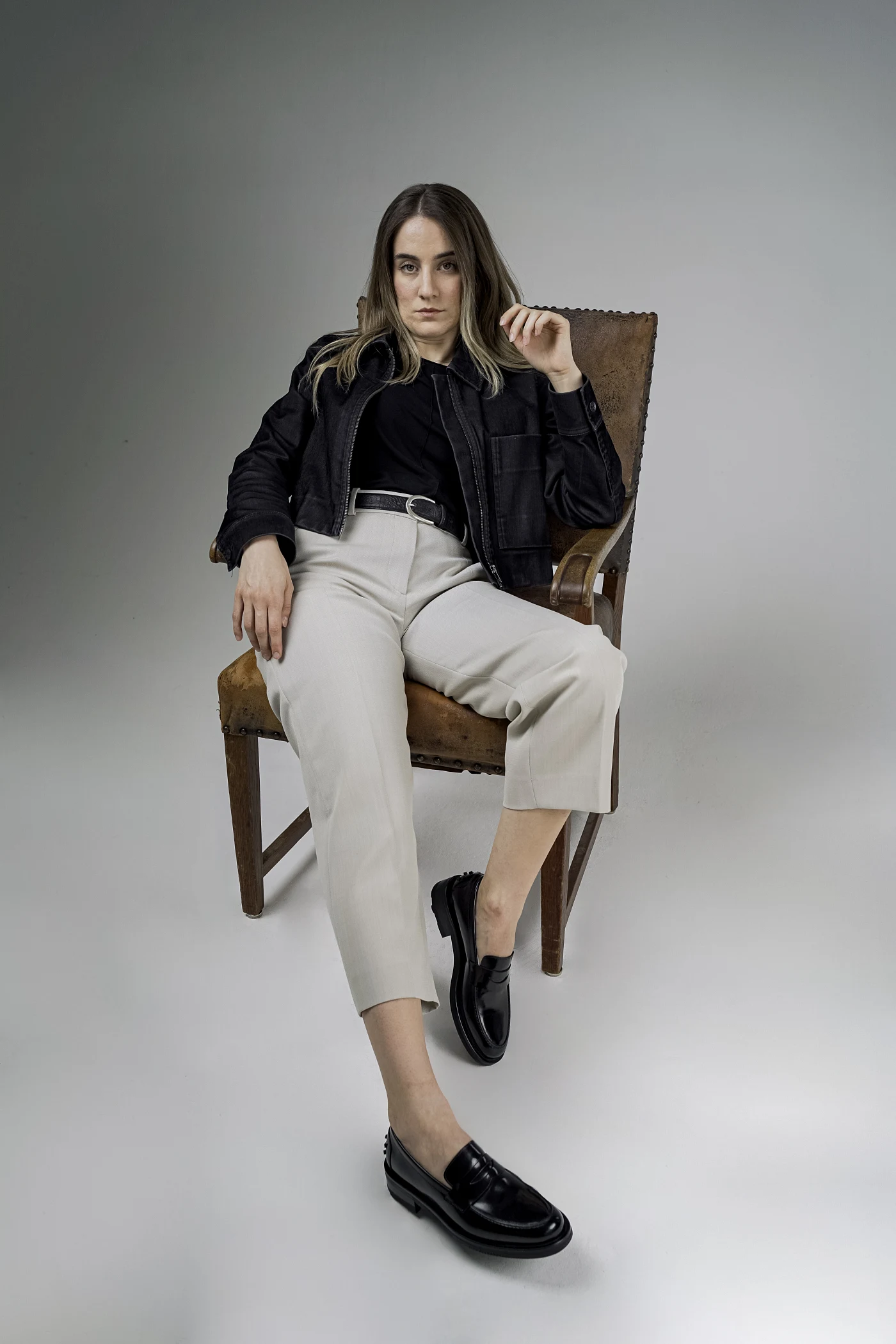 Mocassinloafer ELLA black – Schwarz – Immagine 2 di 6