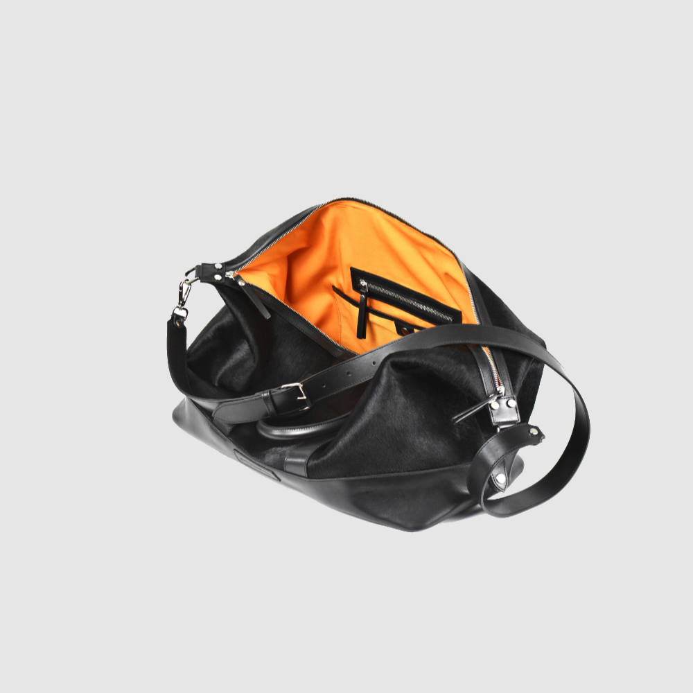 Weekender HARTMUT cow black – Schwarz – Immagine 6 di 6