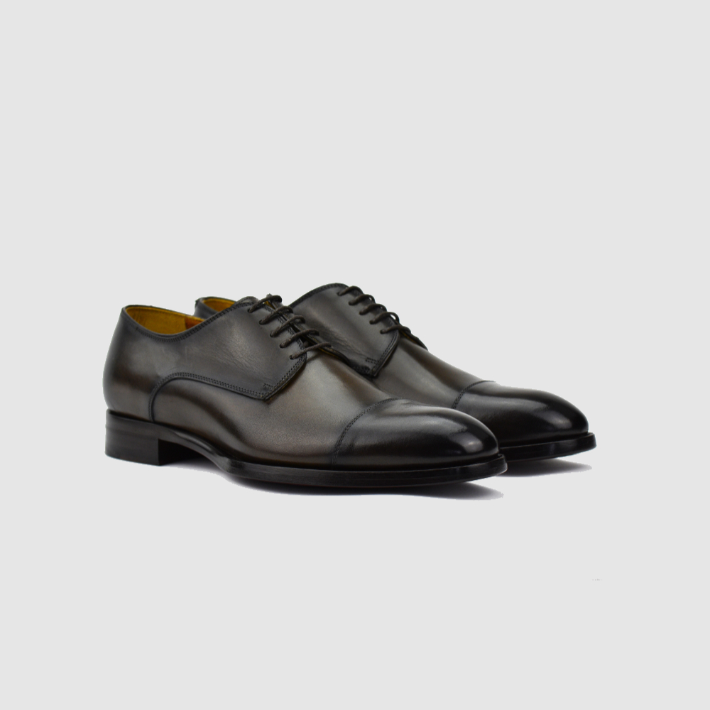 Derby Cap Toe HERMANN – Testa di Moro – Immagine 2 di 5