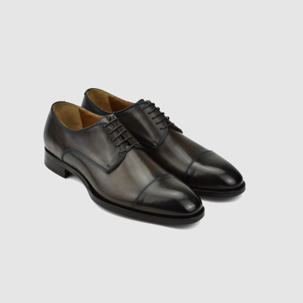 Derby Cap Toe HERMANN – Testa di Moro – Immagine 3 di 5