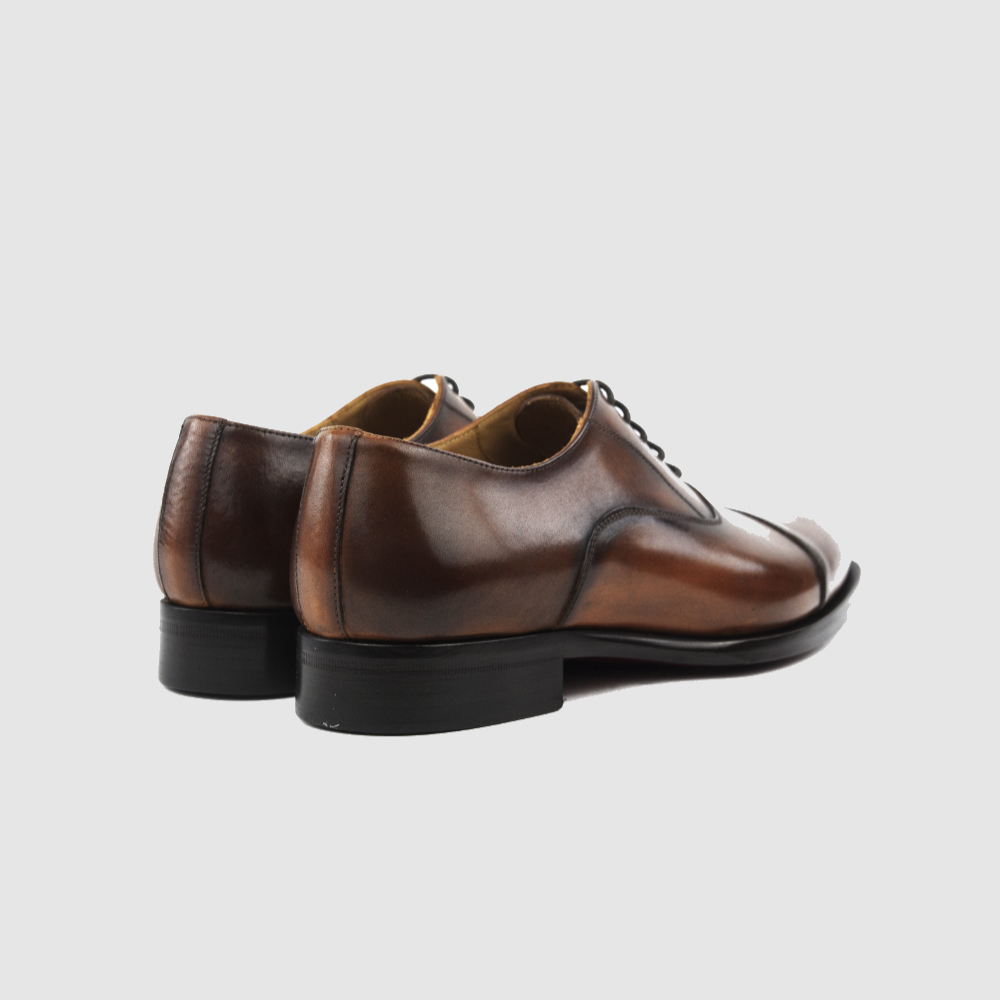 Oxford Cap Toe JACOB – Cuoio – Bild 3 von 5