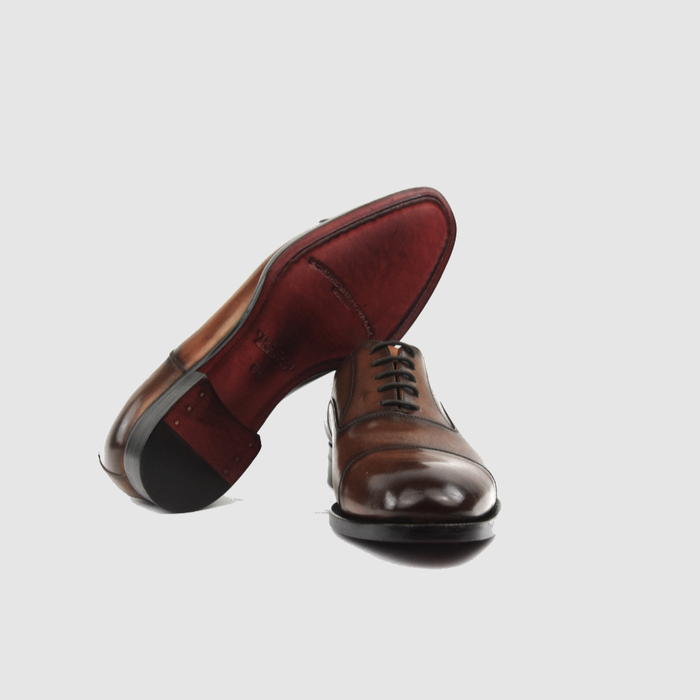 Oxford Cap Toe JACOB – Cuoio – Bild 5 von 5