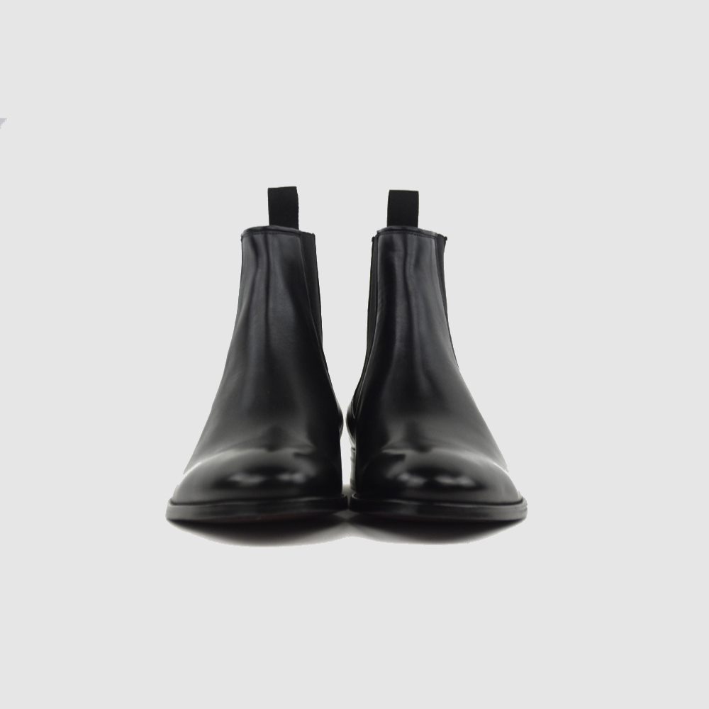 Chelseaboot JAHN – Schwarz Glattleder – Afbeelding 3 van 6