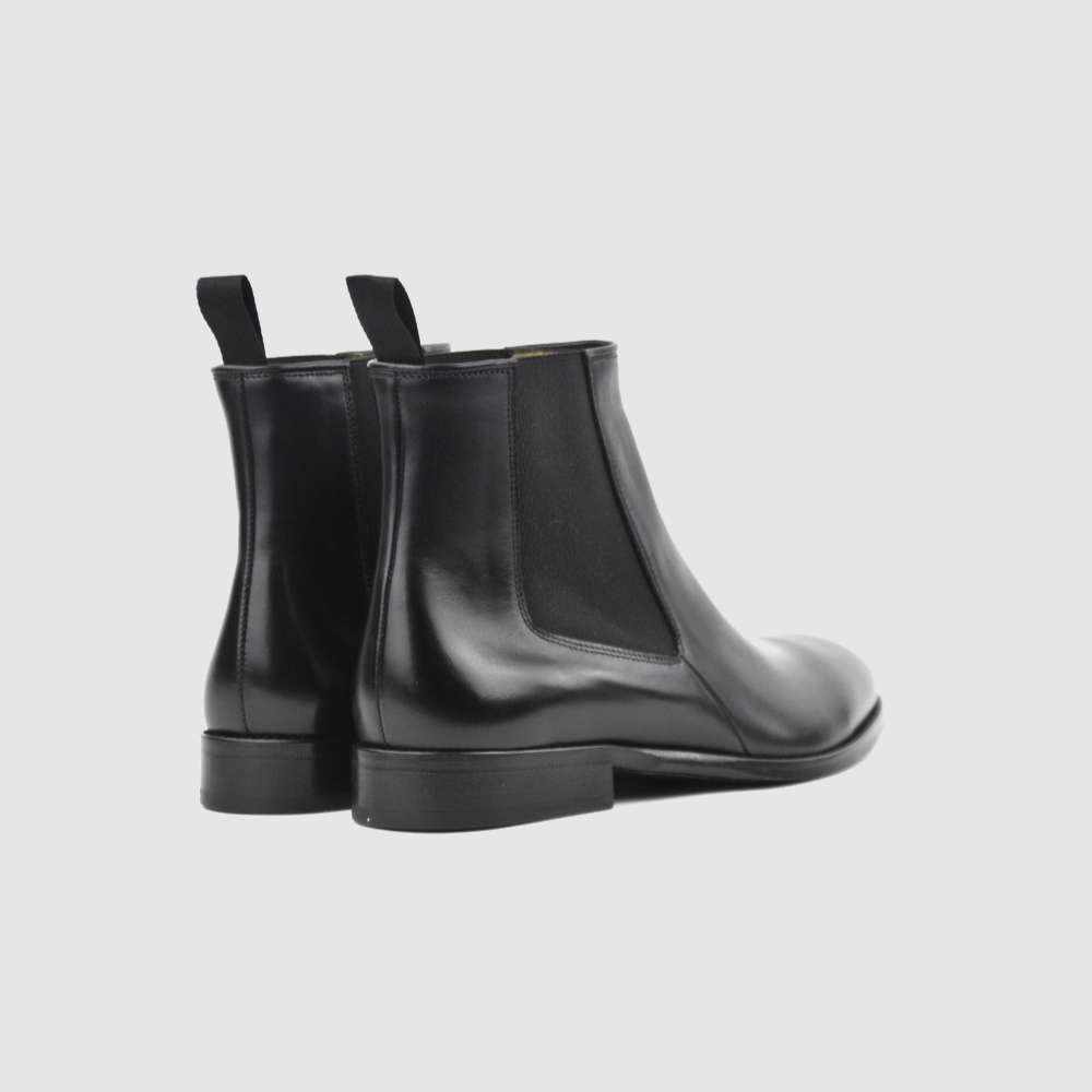 Chelseaboot JAHN – Schwarz Glattleder – Afbeelding 4 van 6