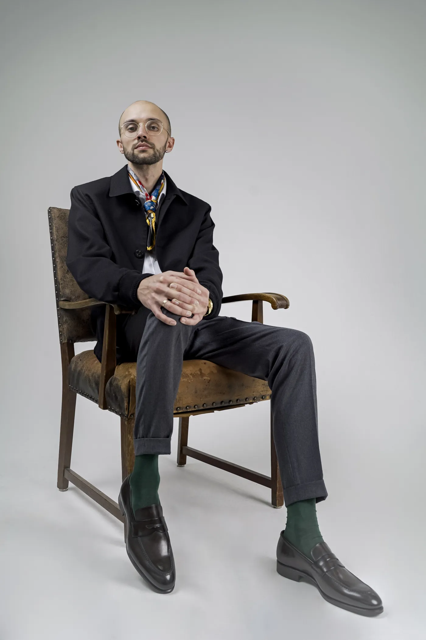JOVAN Penny Loafer - vitello testa moro – Testa di Moro – Immagine 2 di 6