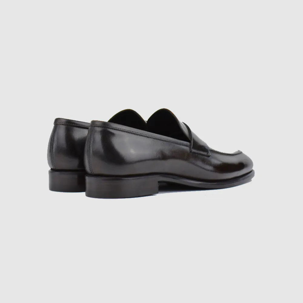 JOVAN Penny Loafer - vitello testa moro – Testa di Moro – Immagine 3 di 6