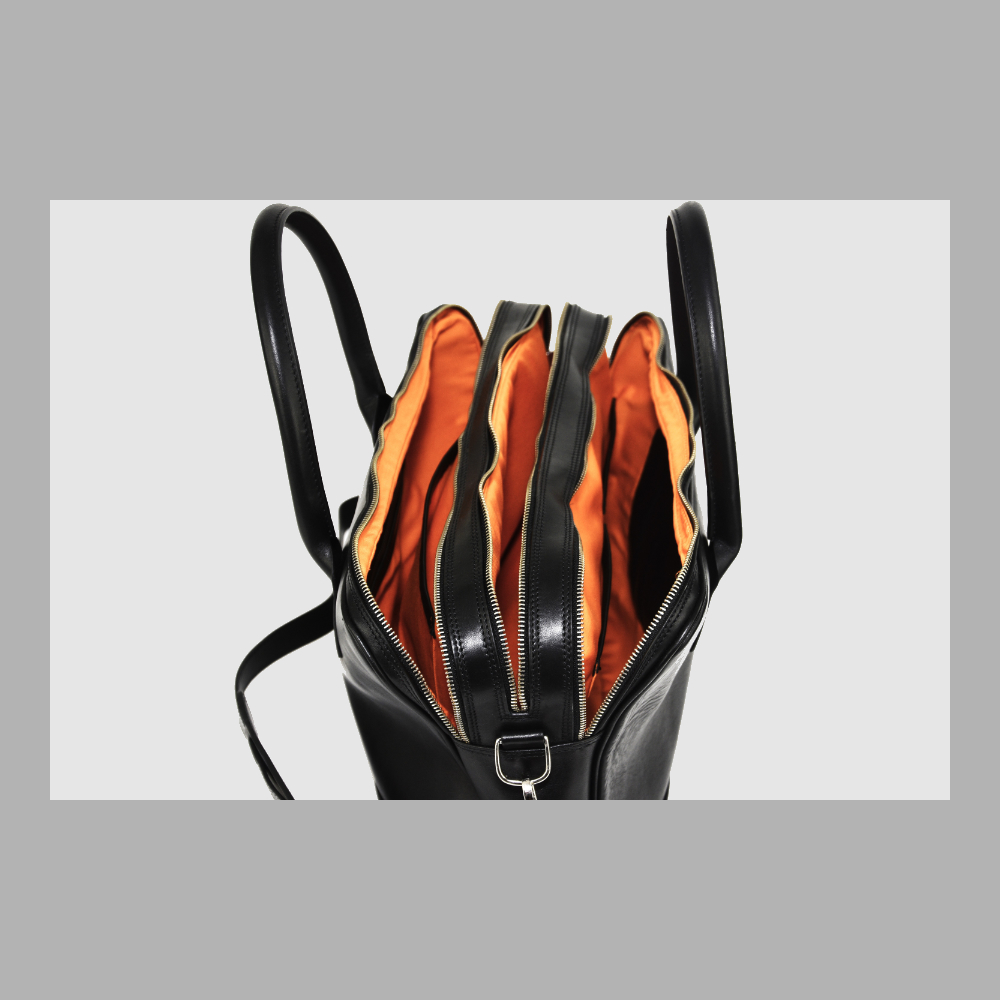 Trippelzipp Bag LUKA – Schwarz – Immagine 5 di 5