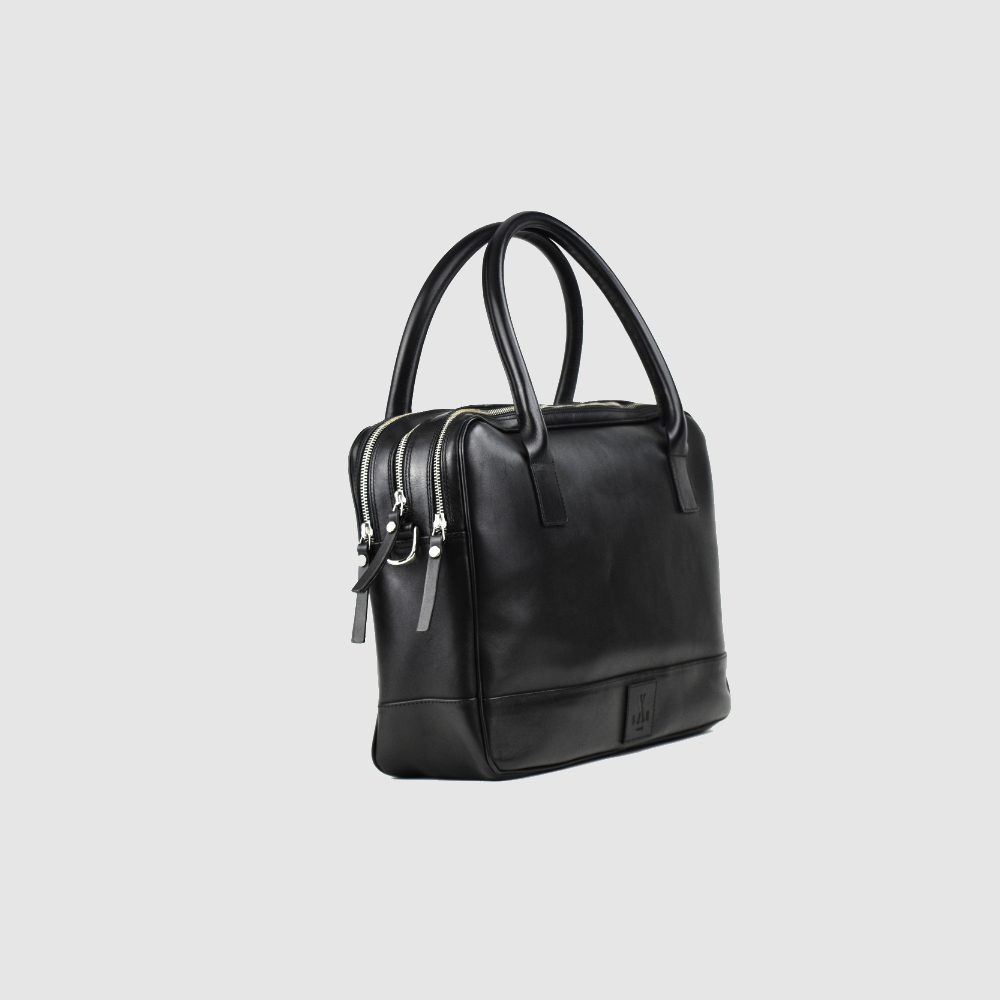 Trippelzipp Bag LUKA – Schwarz – Bild 8 von 8
