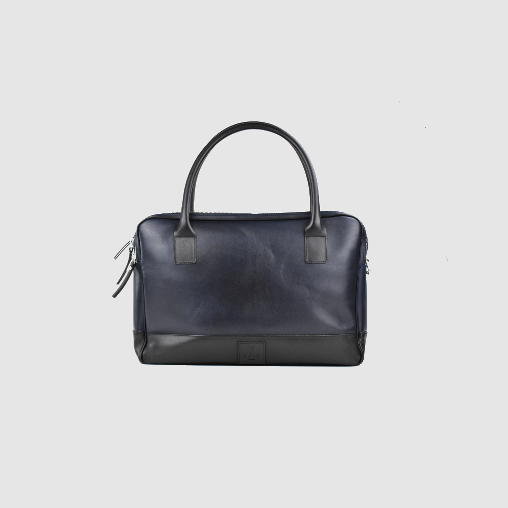 Trippelzipp Bag LUKA – Blau/Schwarz – Image 1 sur 5