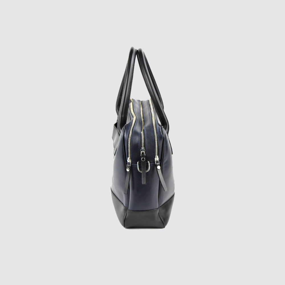 Trippelzipp Bag LUKA – Blau/Schwarz – Image 3 sur 5