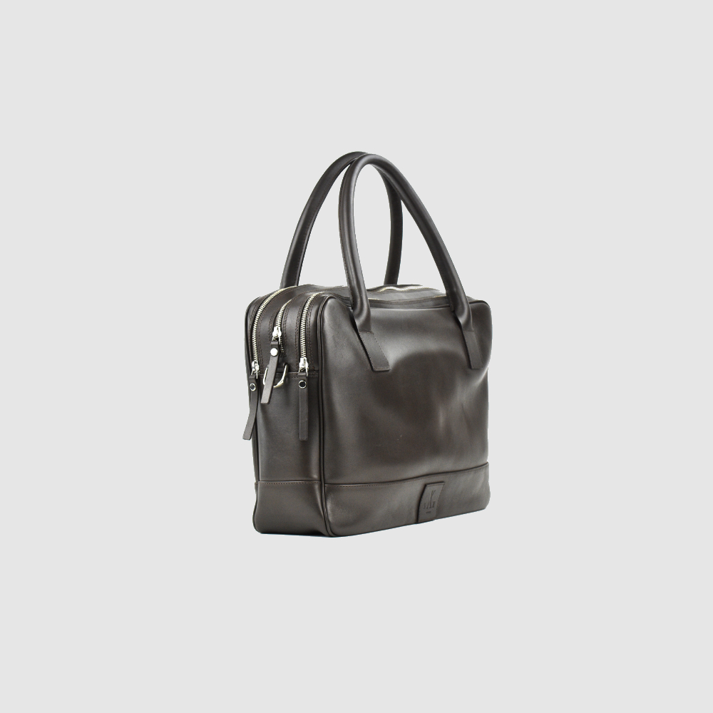 Trippelzipp Bag LUKA – Braun – Bild 2 von 7