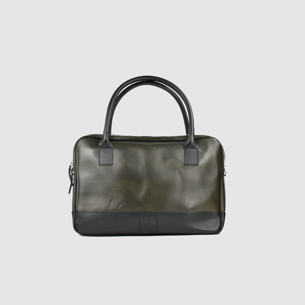 Trippelzipp Bag LUKA – Grün/Schwarz – Image 1 of 5