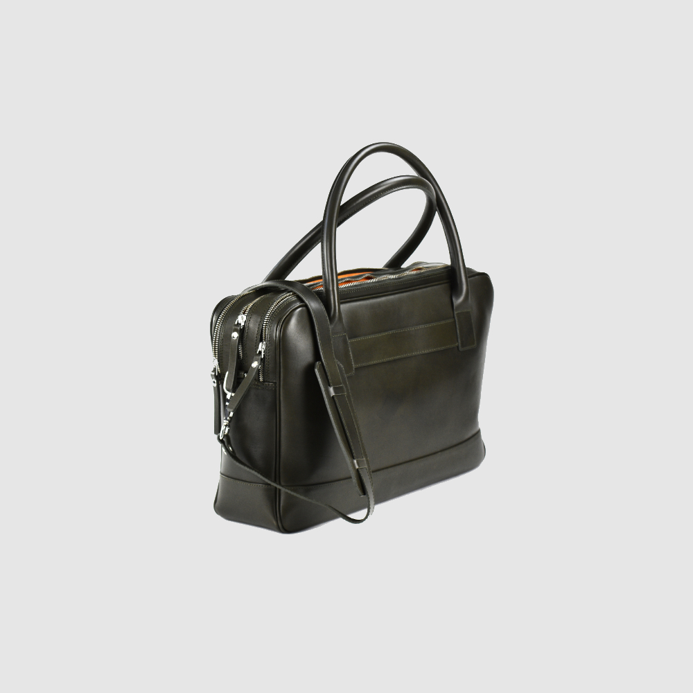 Trippelzipp Bag LUKA – Olivgrün – Immagine 5 di 7