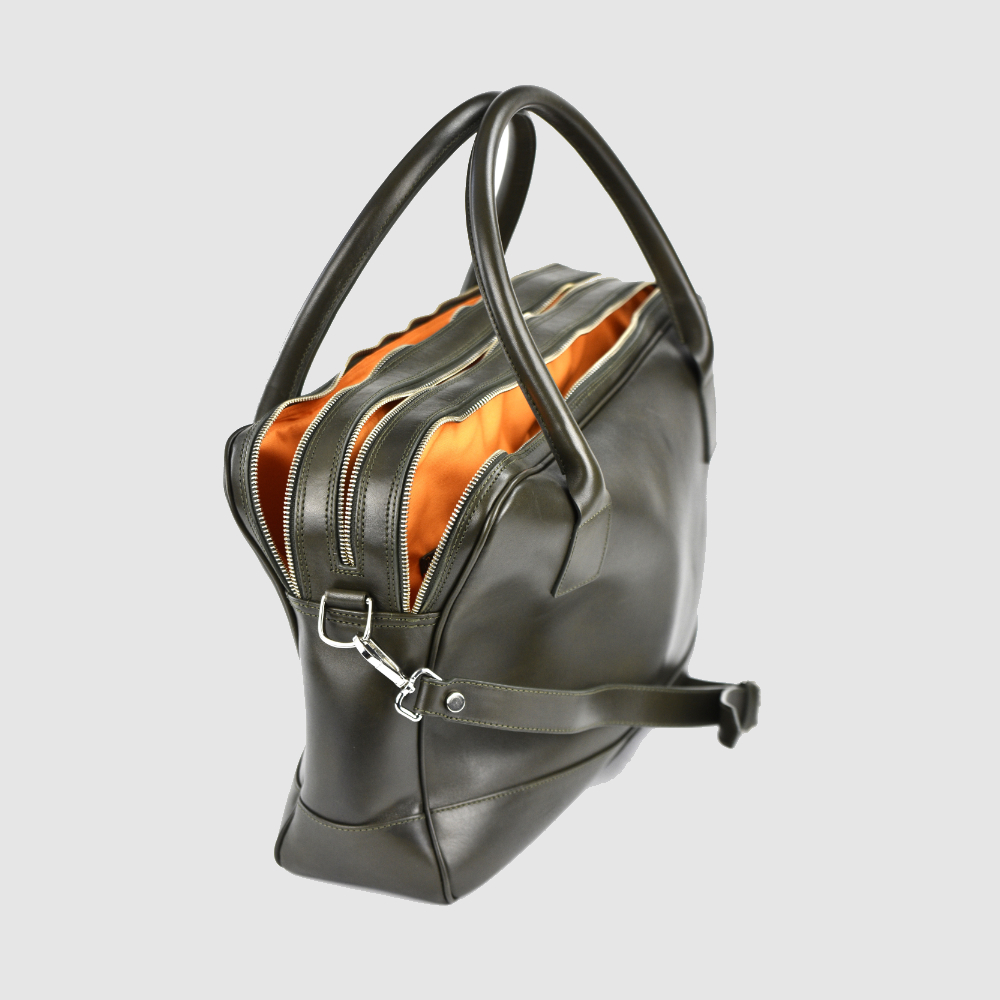 Trippelzipp Bag LUKA – Olivgrün – Immagine 7 di 7
