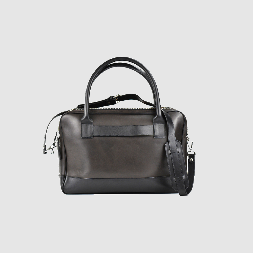 Trippelzipp Bag LUKA – Braun/Schwarz – Immagine 4 di 7
