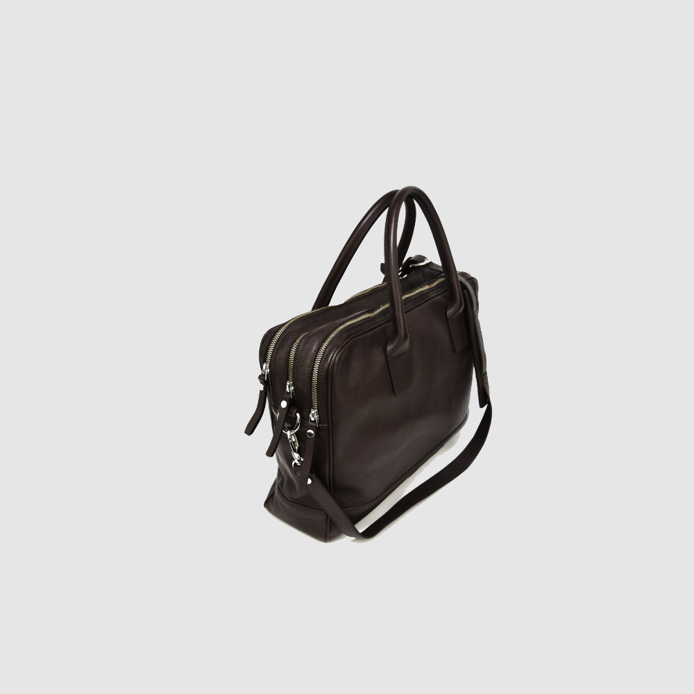 Tripple-Zipp Bag LUKA – Castagno – Bild 3 von 7