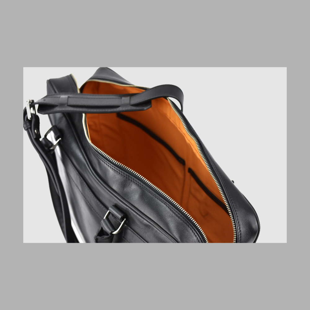 Singlezipp Bag MIKA – Schwarz – Bild 7 von 7