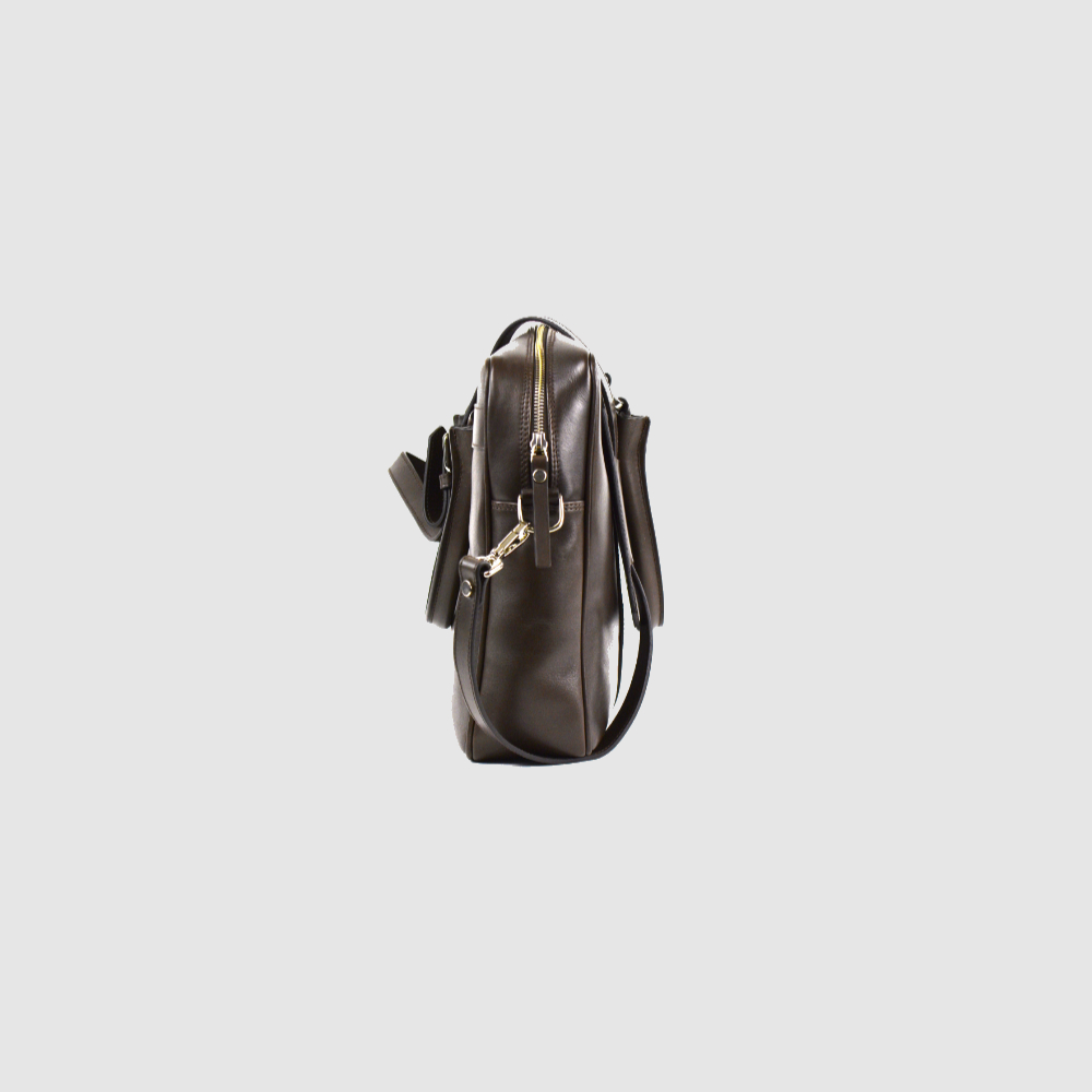 Singlezipp Bag MIKA – Braun – Bild 4 von 5