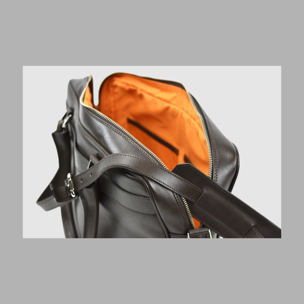 Singlezipp Bag MIKA – Braun – Bild 5 von 5