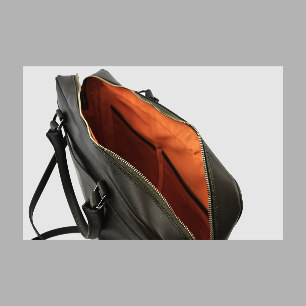 Singlezipp Bag MIKA – Oliv – Bild 5 von 6
