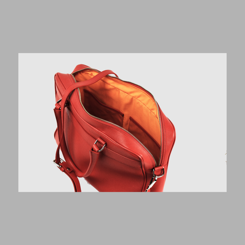 Singlezipp Bag MIKA – Rosso – Bild 5 von 5