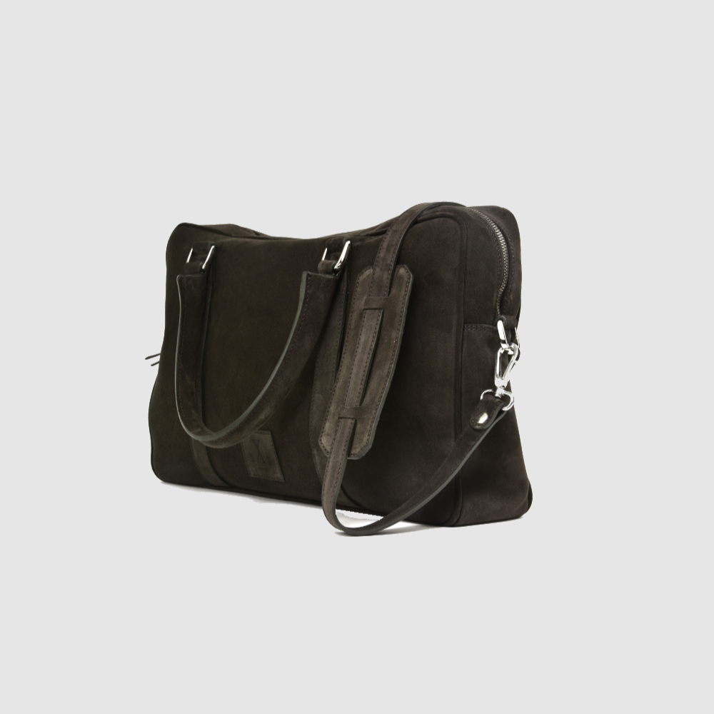 Singlezipp Bag MIKA suede – Braun – Image 2 sur 4