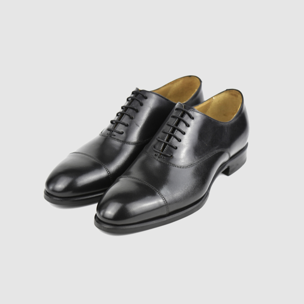 Oxford Cap Toe SÖREN – Schwarz – Bild 4 von 5