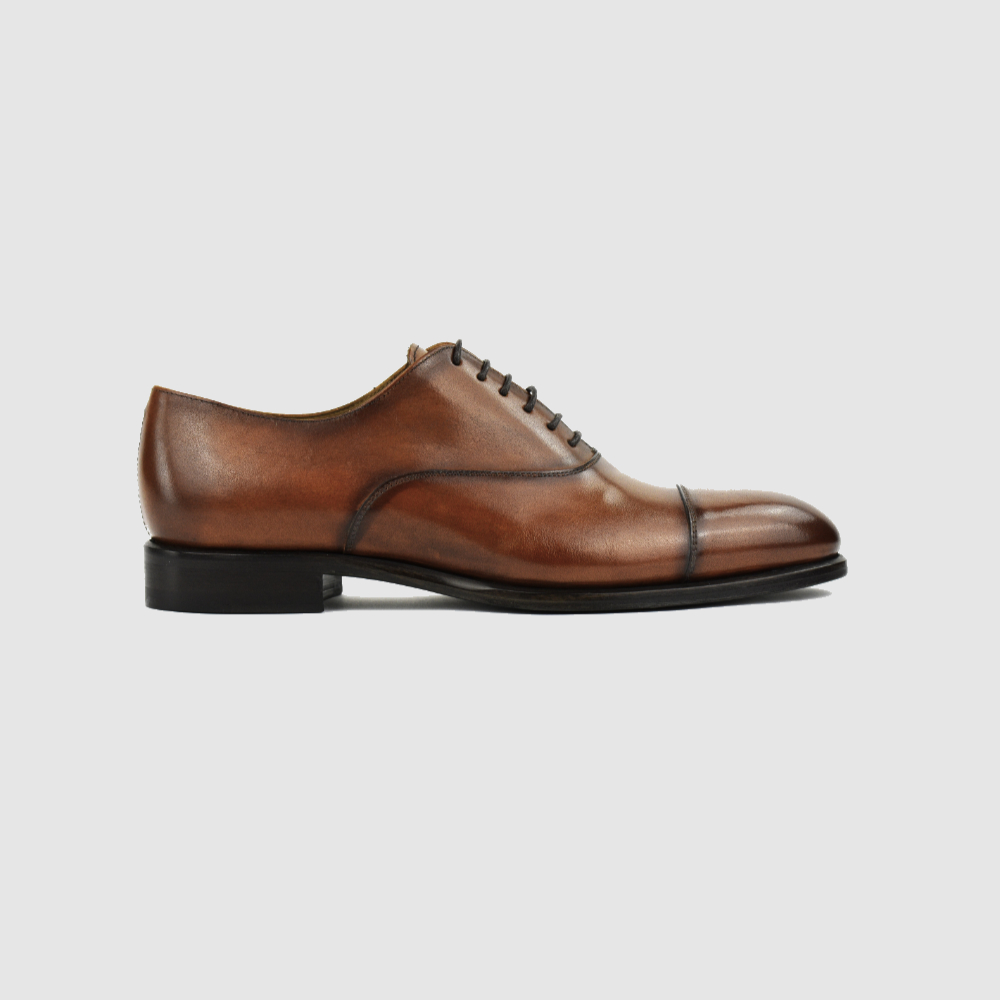 Oxford Cap Toe SÖREN – Cognac – Bild 1 von 7
