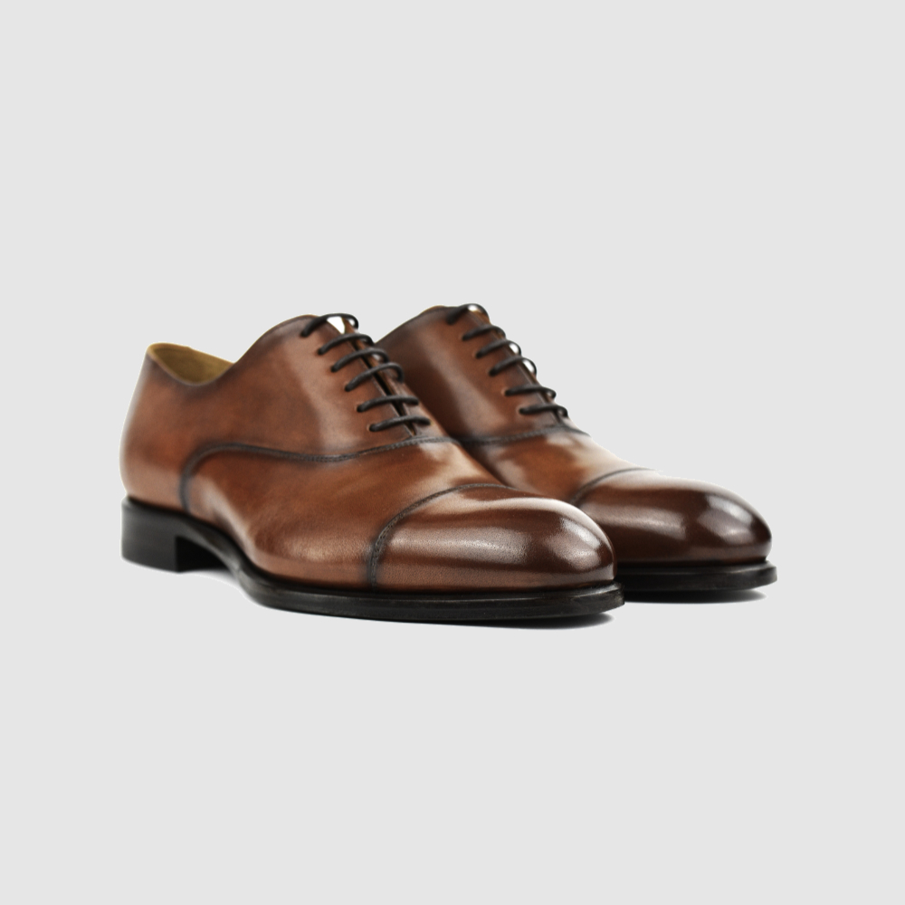 Oxford Cap Toe SÖREN – Cognac – Bild 3 von 7