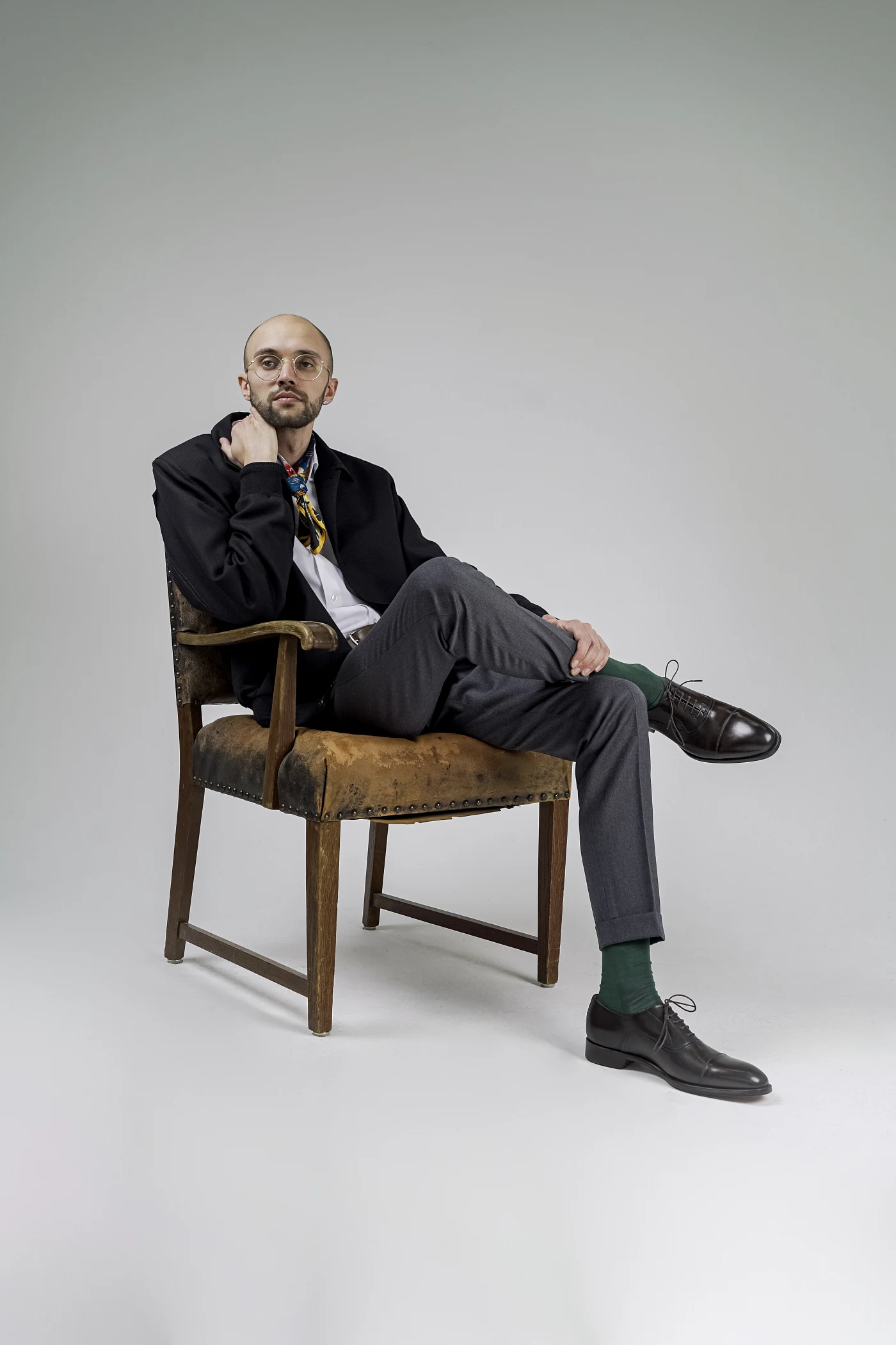 Oxford Cap Toe SÖREN – Testa di Moro – Afbeelding 2 van 6
