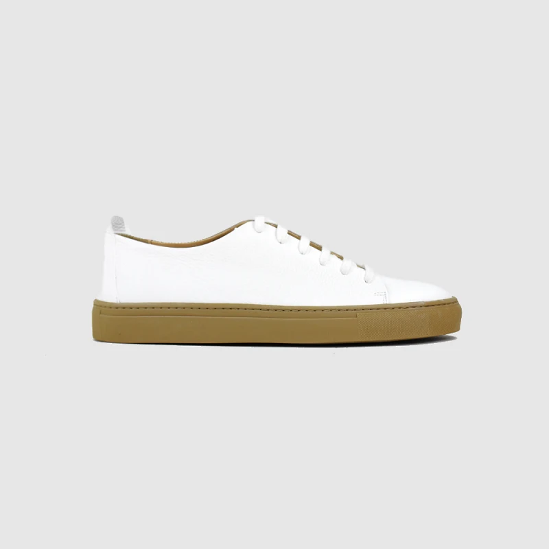 Low Top Sneaker ADAM – Weiß/Beige